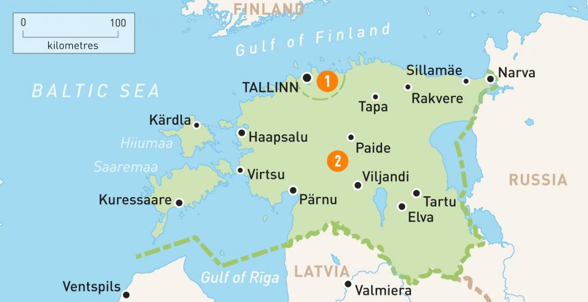 kartta Viro